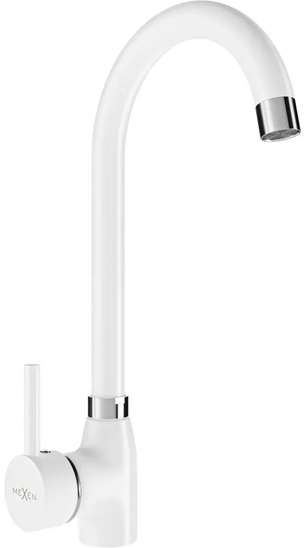 Mexen Telma bateria kuchenna, biała - 670200-20