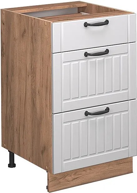 Szafka dolna do kuchni biały domek wiejski 50x51.6x82 fame-line