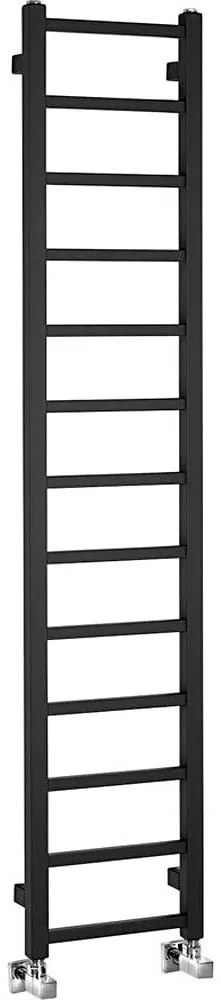 Sapho - Grzejnik łazienkowy METRO LIGHT 276W 30x150 cm czarny mat