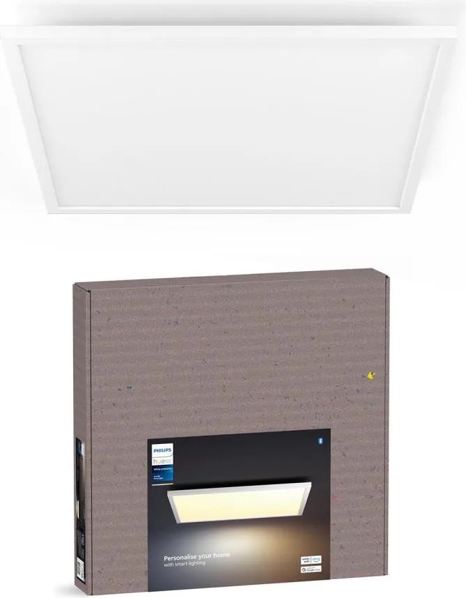 Philips - ściemnialne sufitowe oświetlenie LED Hue AURELLE LED/39W/230V 60x60 cm białe
