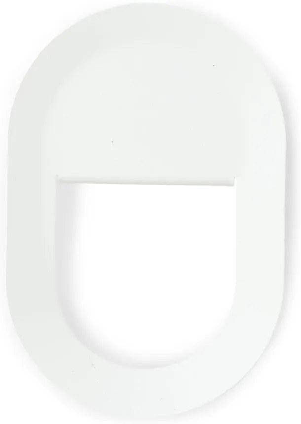 Biały ścienny stalowy haczyk Coucou – Spinder Design