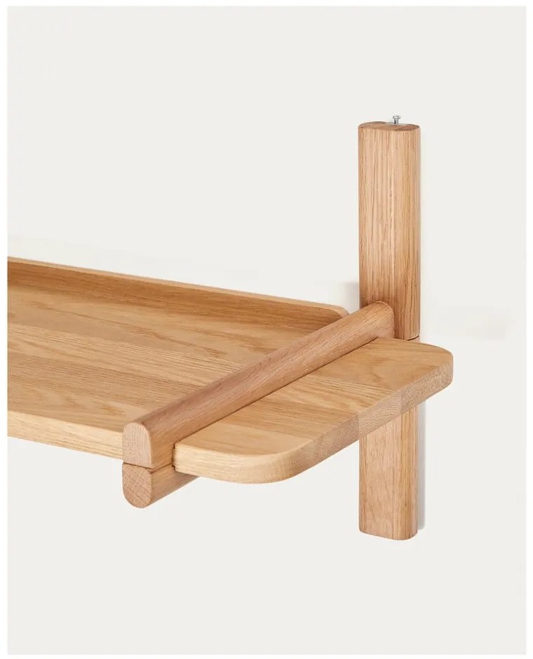Modułowy system półek z litego drewna dębowego 110x28 cm Sitra – Kave Home