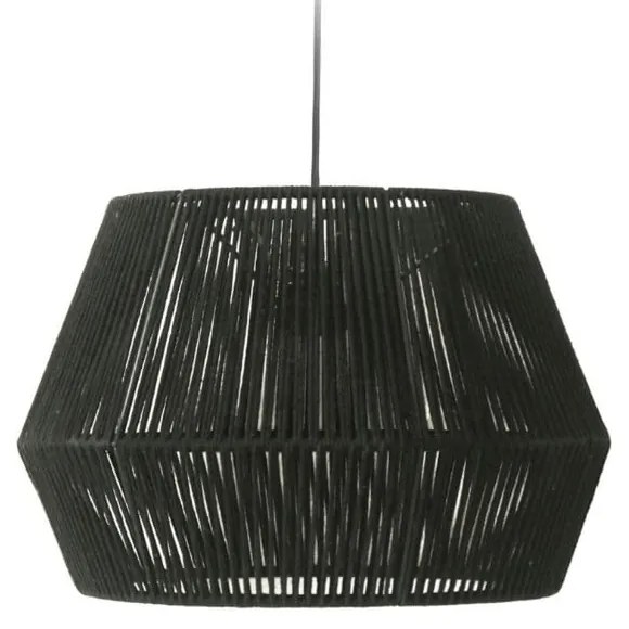 Czarny tekstylny abażur ø 36,5 cm Cantia – Kave Home