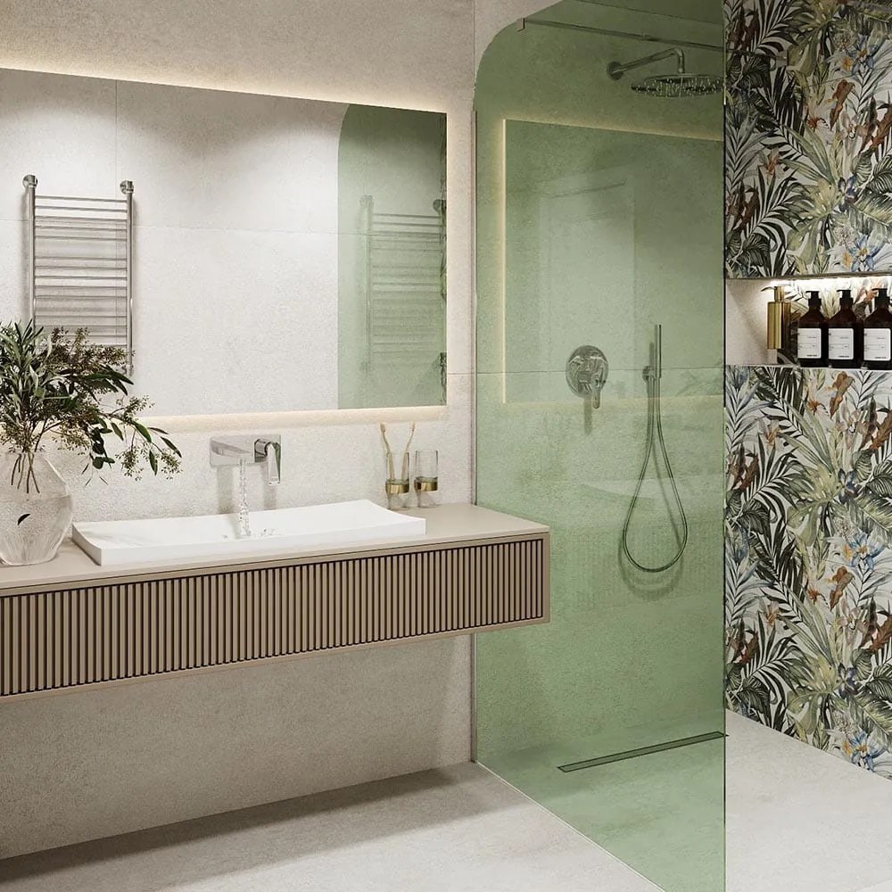 Umywalka wpuszczana w blat biała błyszcząca z konglomeratu bez otworu na baterię OTSE | Różne rozmiary : Rozmiar - 50 x 38 cm