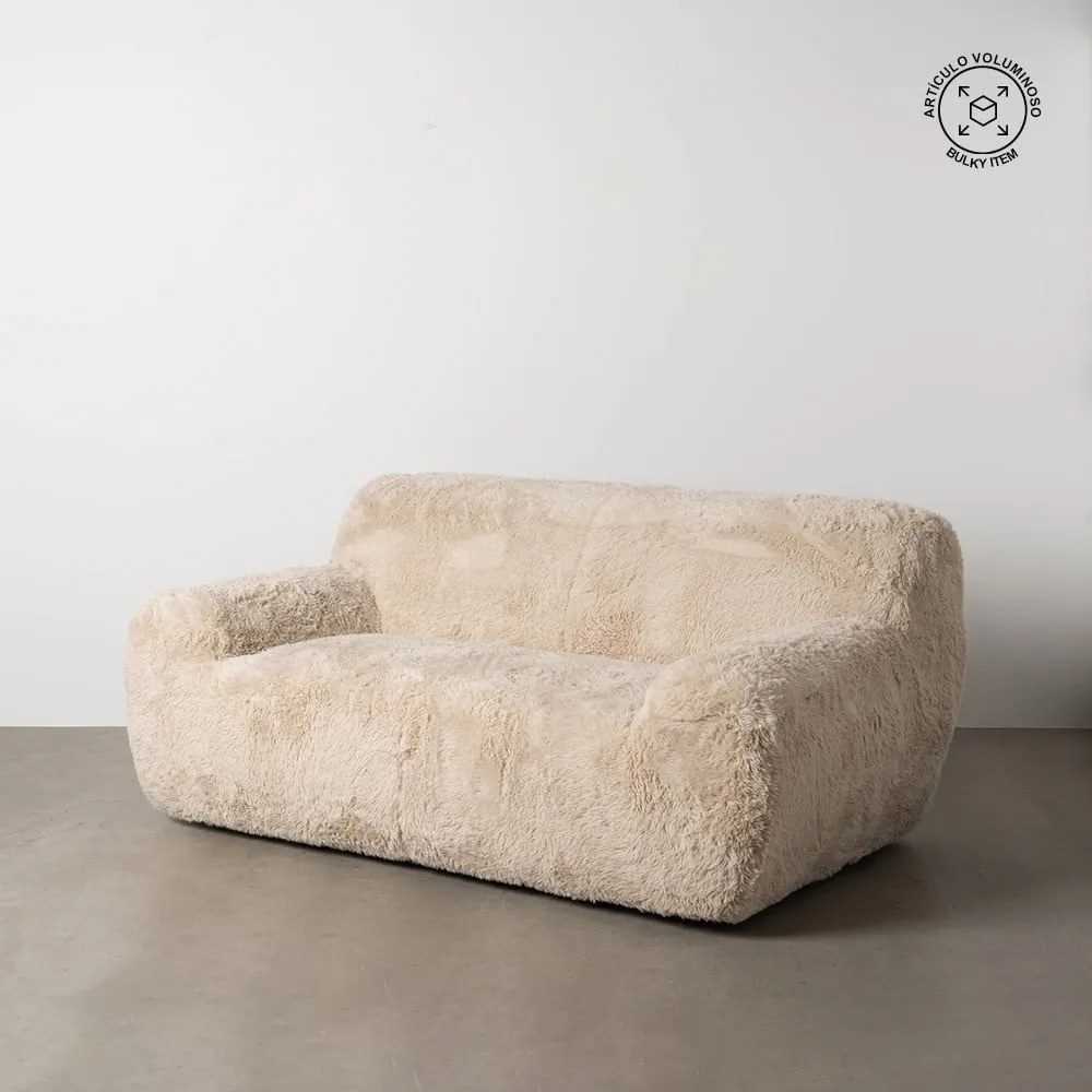Beżowa sofa 185 cm Teddy – Ixia