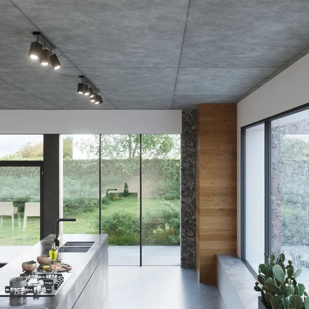 Listwa oświetleniowa MERIDA 2 czarny SOLLUX  LIGHTING