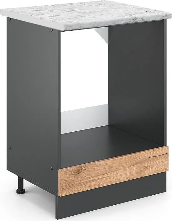 Szafka kuchenna złoty dąb energetyczny 60x60x81.6 r-line