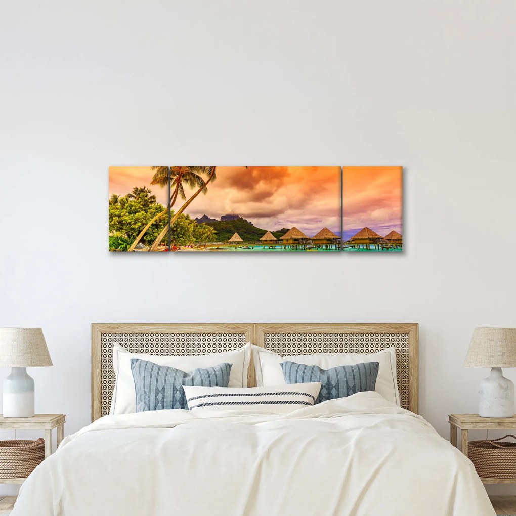Obraz - Bora Bora Island (170x50 cm)