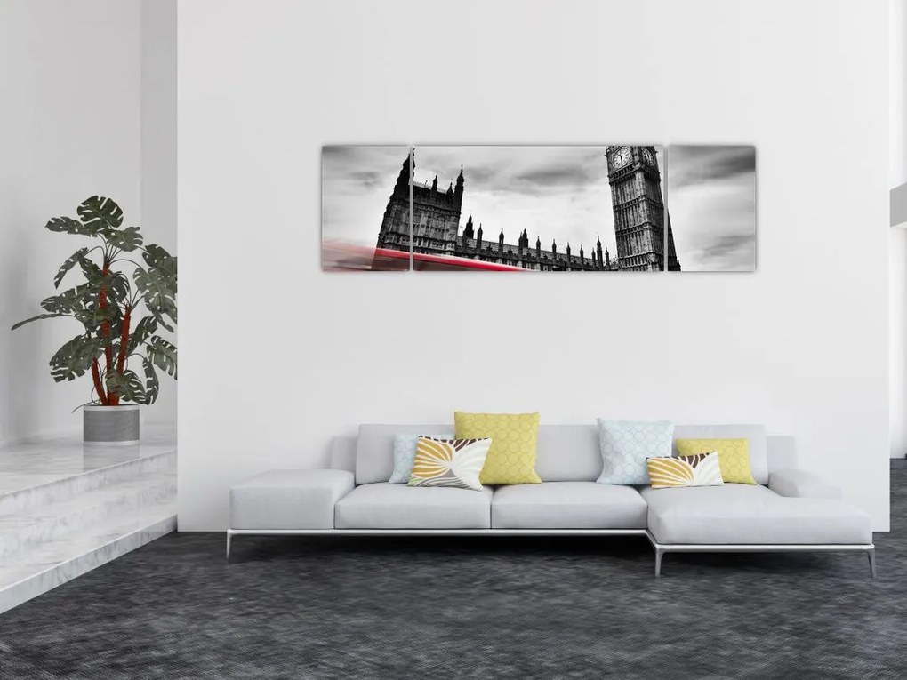 Obraz - Houses of Parliament w Londynie (170x50 cm)
