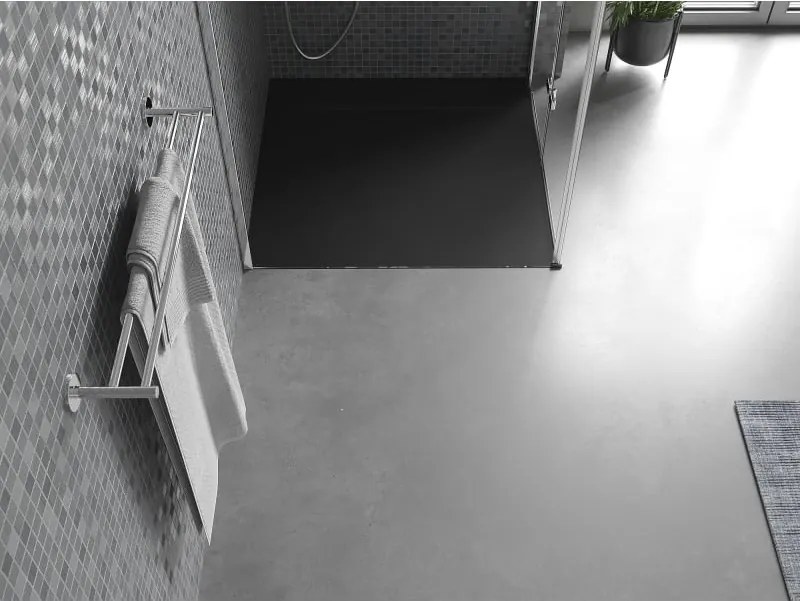 Mexen Otto brodzik kwadratowy SMC 80 x 80 cm, czarny - 4N708080