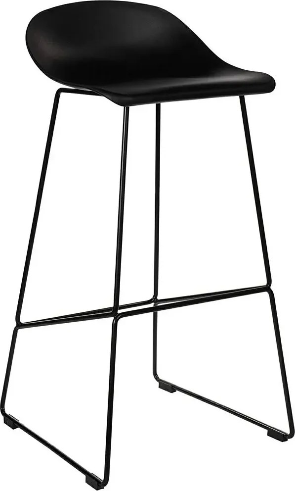 Czarny minimalistyczny hoker loft C5-L31