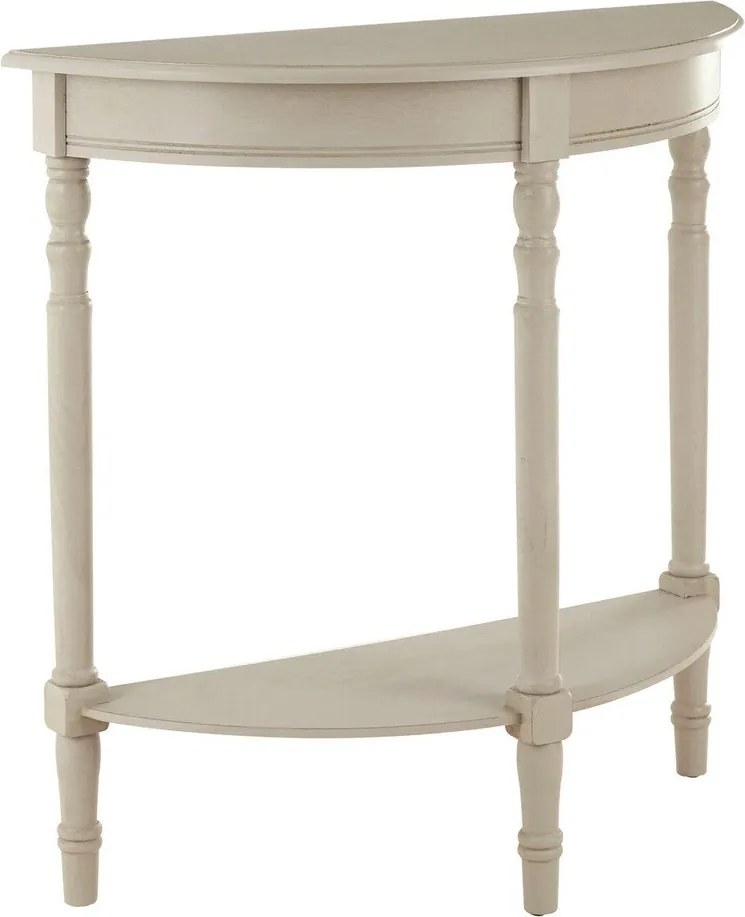 Beżowa konsola z litego drewna sosnowego 30x80 cm Heritage – Premier Housewares