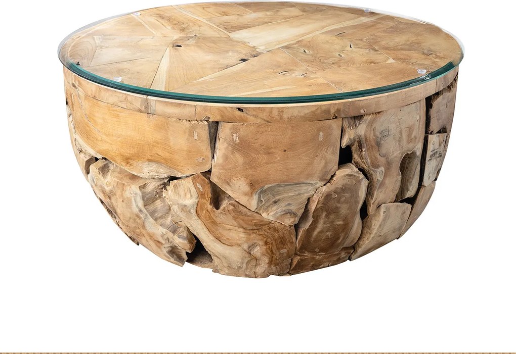 Stolik kawowy Boreal 100x100x48 cm