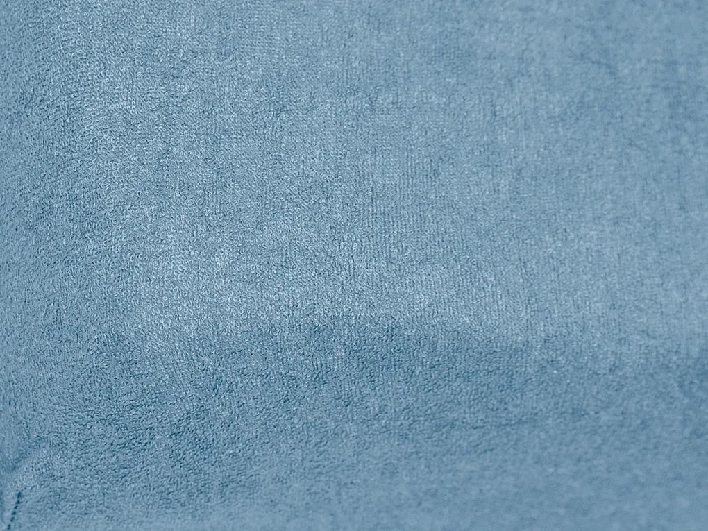 PrzytulneMieszkanie.pl Prześcieradło frotte do łóżeczka jasnoniebieskie 70x140 cm