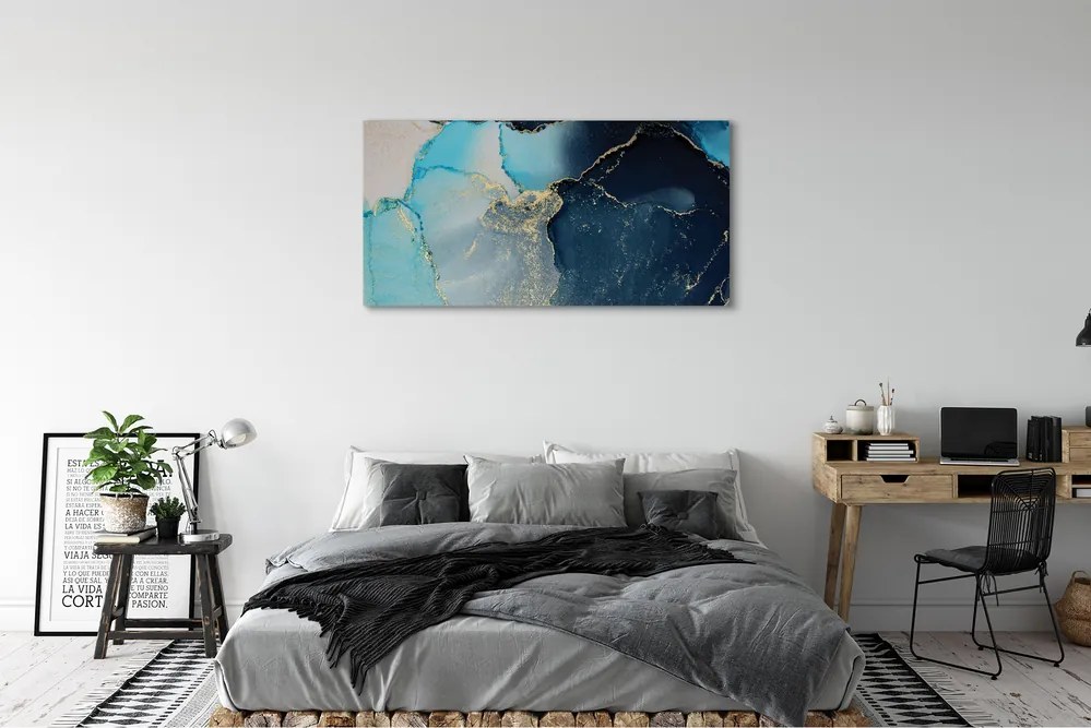 Obraz drukowany na płótnie Nowoczesny Marmur Abstrakcyjny