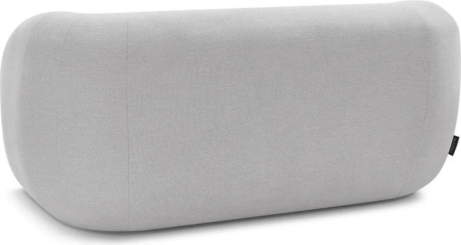 Jasnoszara sofa z tkaniny szenilowej 160 cm Celine – Bobochic Paris