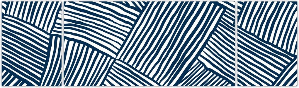 Obraz - linia 3D (170x50 cm)
