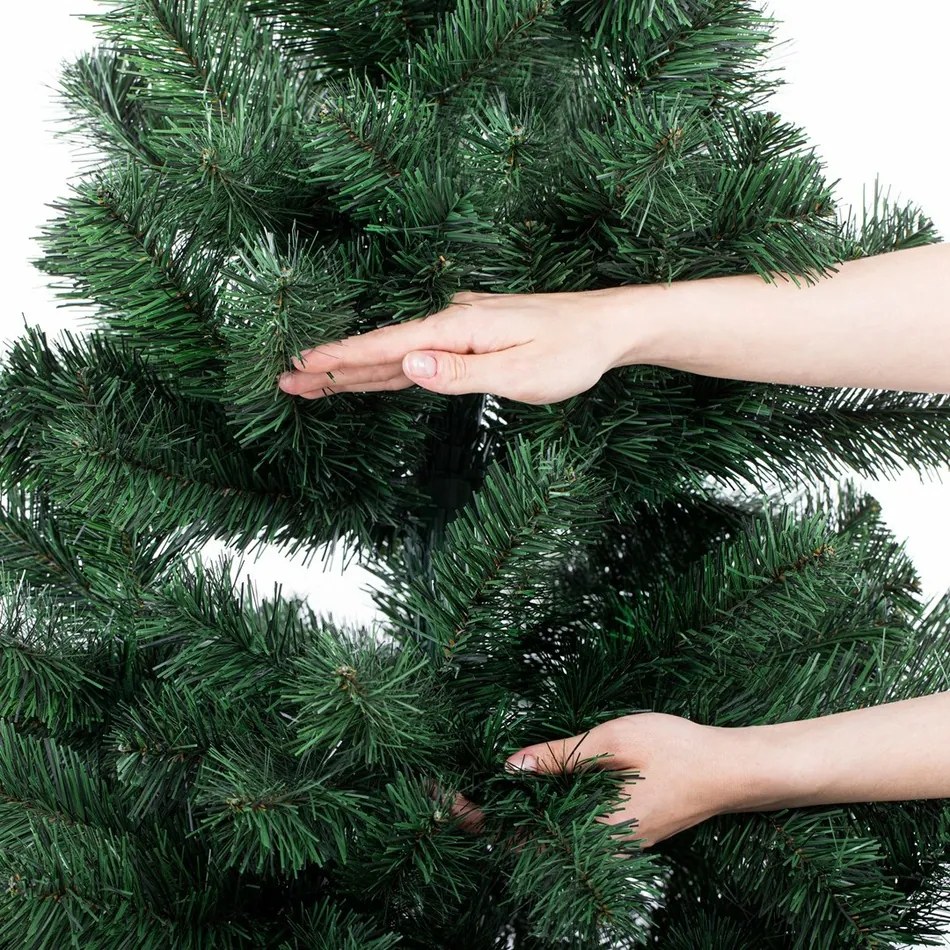 AmeliaHome Choinka Jodła Lena, 120 cm, 120 cm