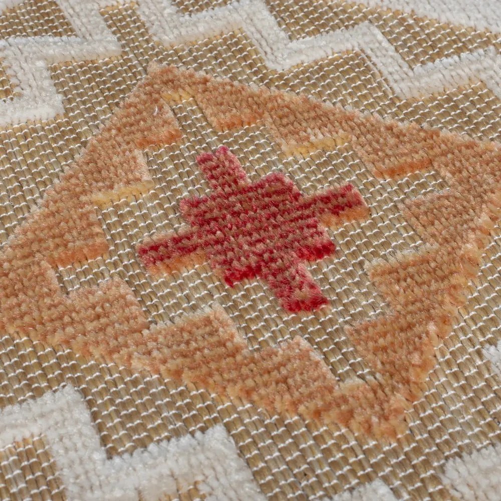 Kremowy dywan odpowiedni na zewnątrz 120x170 cm Zion Natural – Flair Rugs