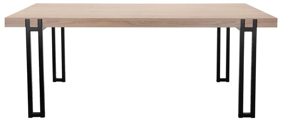 Stół z blatem w dekorze dębu w naturalnym kolorze 90x160 cm Azuma – Støraa
