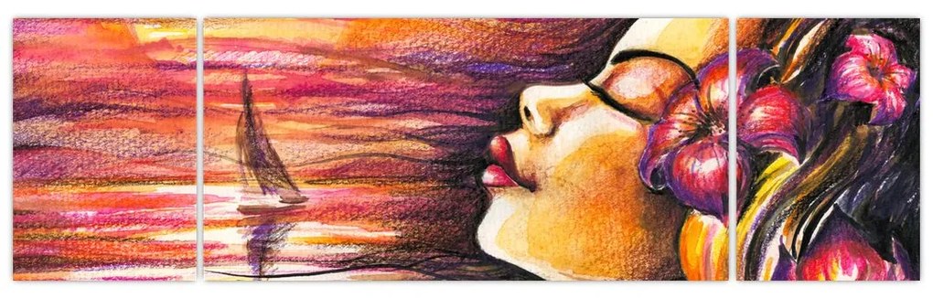 Obraz - Wspomnienia lata (170x50 cm)
