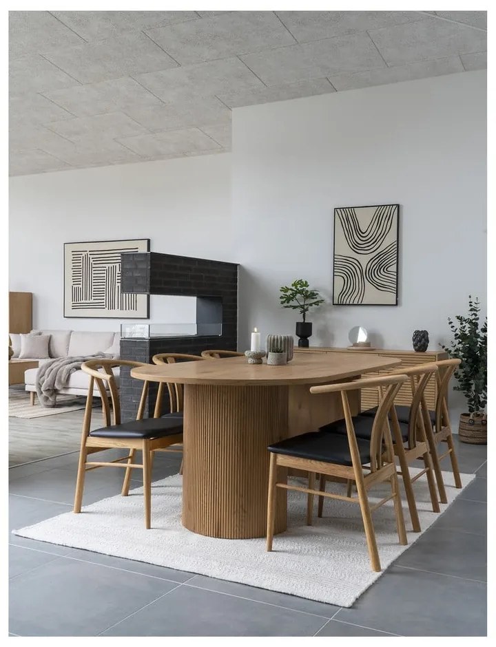 Stół w dekorze topoli 100x210 cm Boavista – House Nordic
