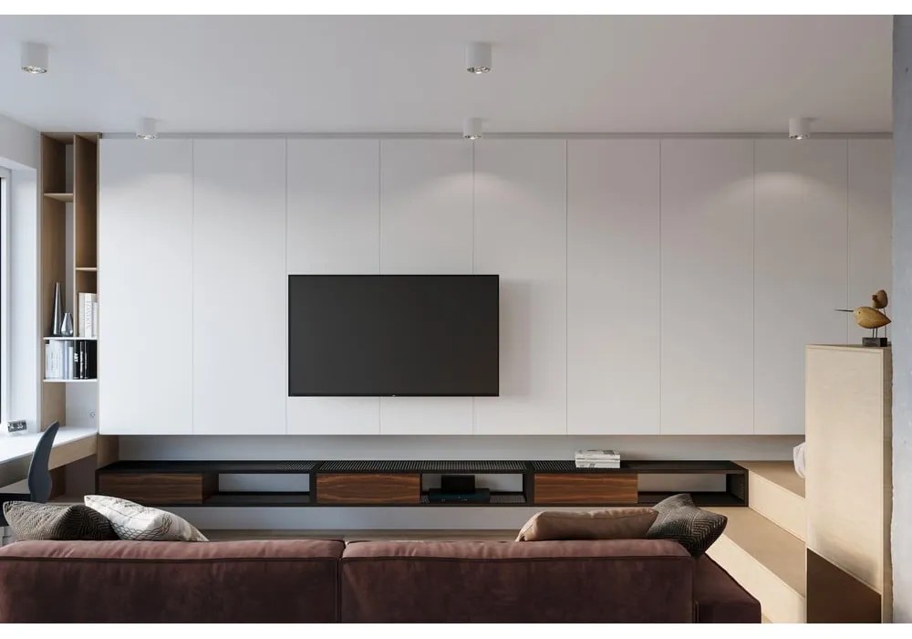 Biała lampa sufitowa Sollux Luigi