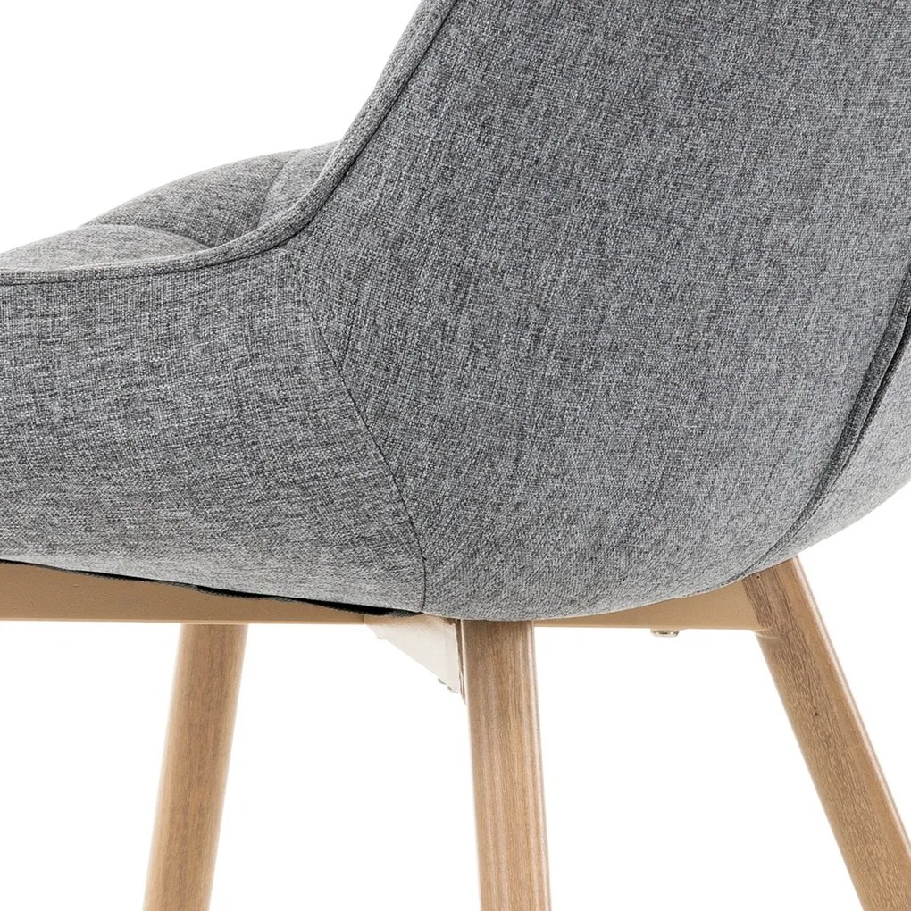 Zestaw krzeseł do jadalni CT-394 GREY2, 4 szt.