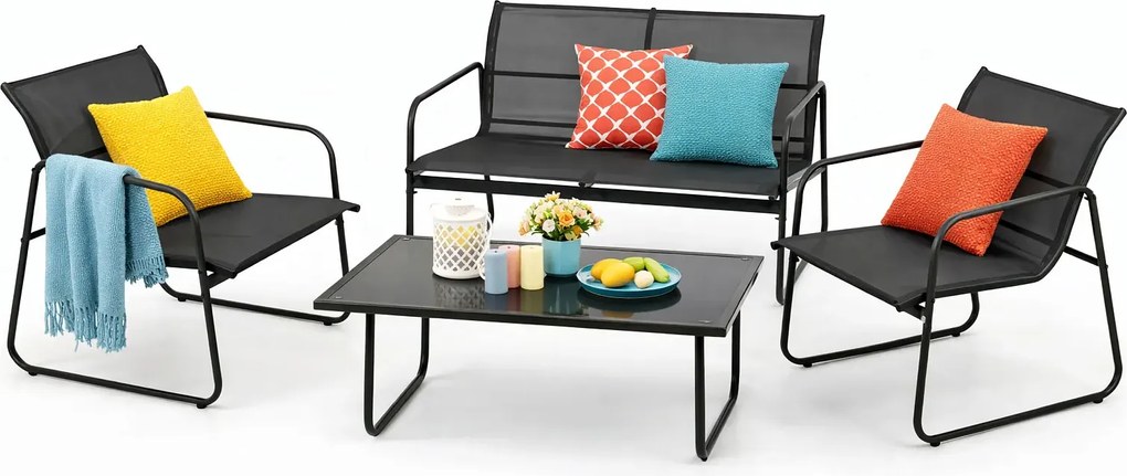 Nowoczesny komplet mebli ogrodowych N7-L54