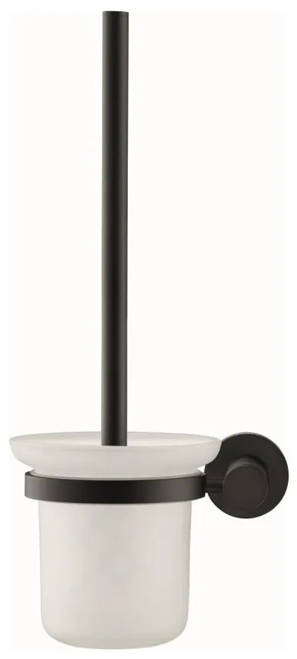 Duravit 99274600 - Naścienna szczotka WC D-CODE, czarny mat