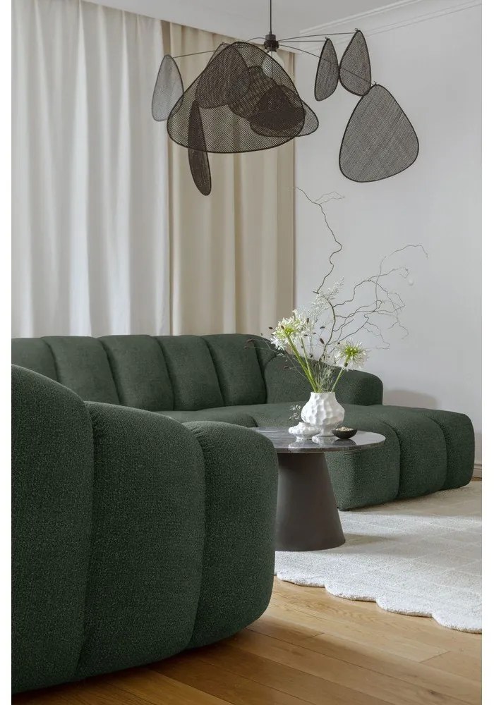 Ciemnozielony narożnik (lewostronny/w kształcie litery U) Shell – Miuform