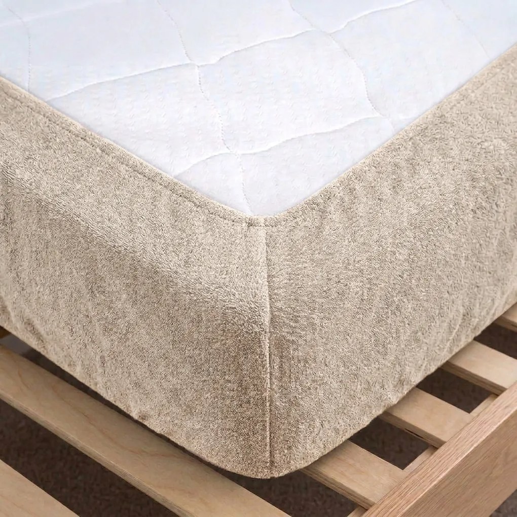4Home prześcieradło frotte IDEAL kawowy, 140–160 x 200 cm, 140–160 x 200 cm