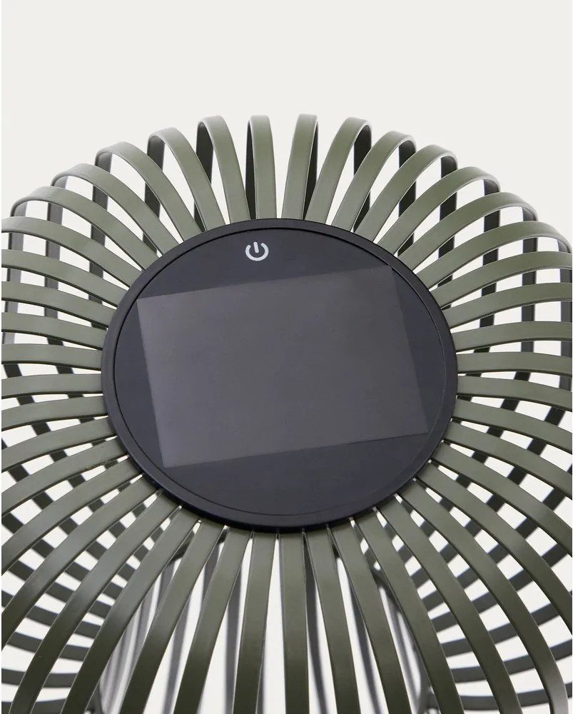 Lampa zewnętrzna stołowa LED ze ściemniaczem solarna (wysokość 70 cm) Reiba – Kave Home