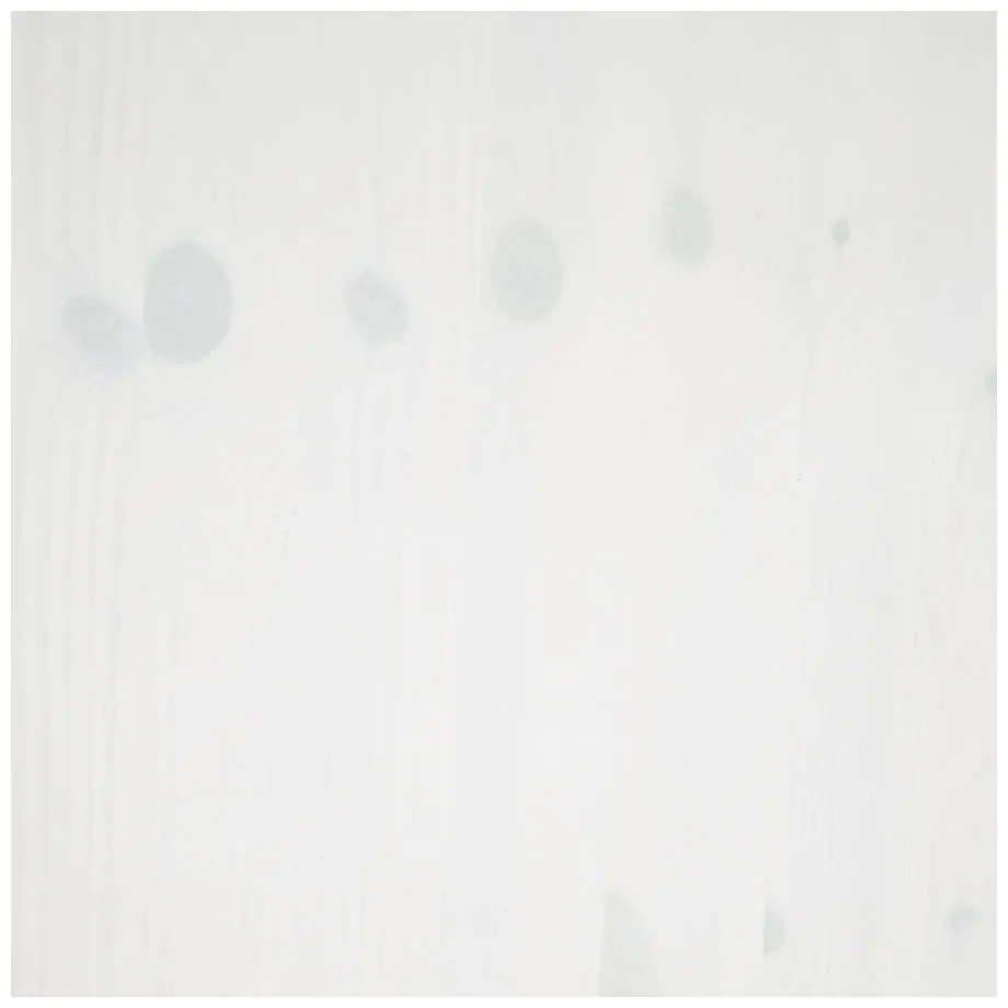 Biały regał z litego drewna sosnowego 74x223x37 cm Anita – Støraa