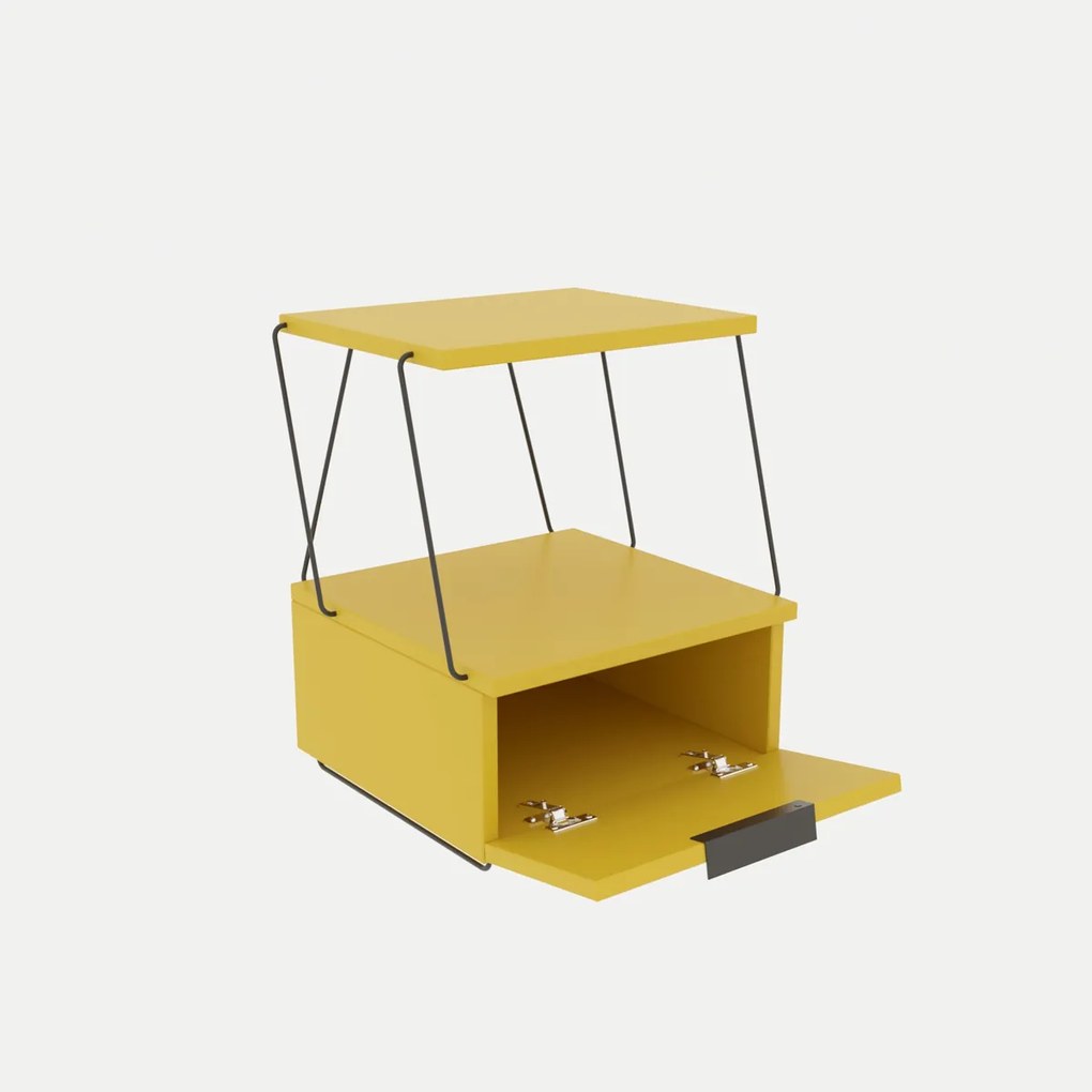 Stolik nocny Tekoba Yellow