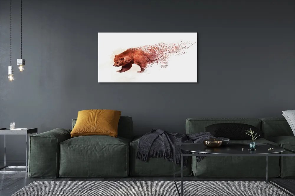 Fotoobraz na płótnie Niedźwiedź