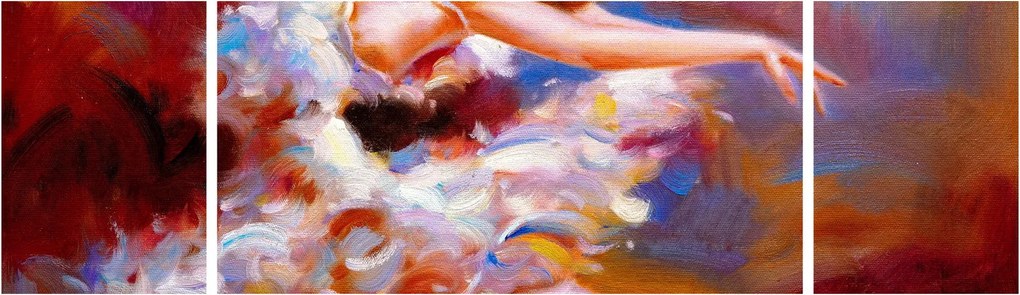 Obraz - Baletnica, malarstwo (170x50 cm)