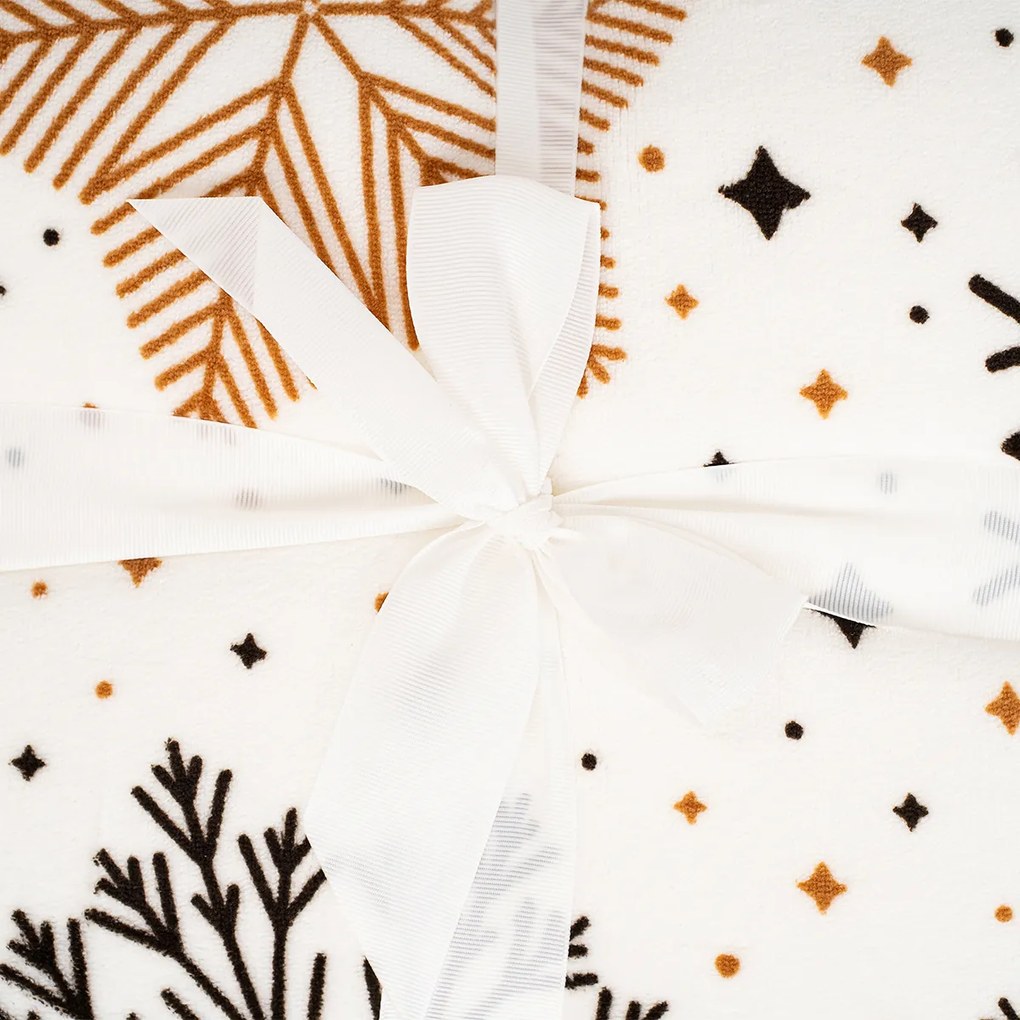 4Home Koc z barankiem Snowflake Glamour, 150 x 200 cm