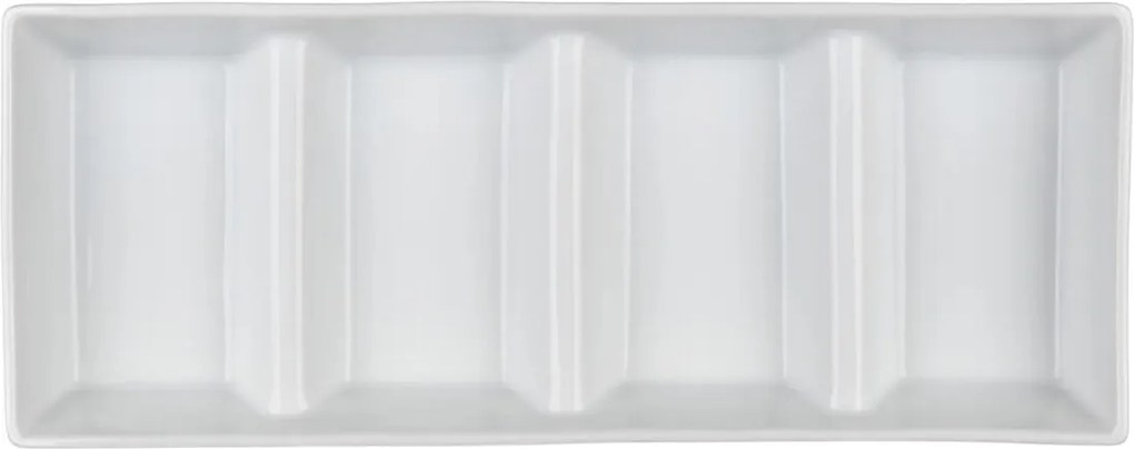 Banquet Porcelanowa miska do serwowania BIANCA, 33,7 x 13,7 x 3,6 cm