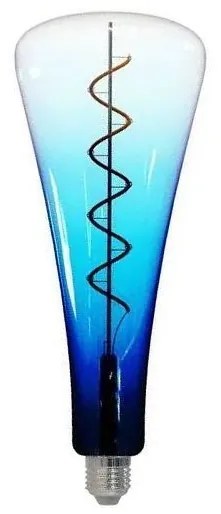 LED Żarówka FILAMENT SHAPE T110 E27/5W/230V 1800K niebieska