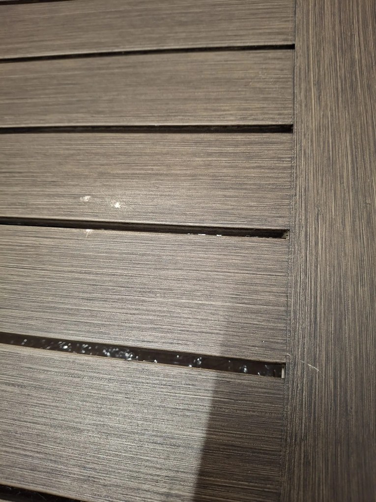 Doppler EXPERT WOOD Plus - ogrodowy rozkładany stół aluminiowy 150/210 x 90 x 75,5 cm - Towar z drobną wadą (N640)
