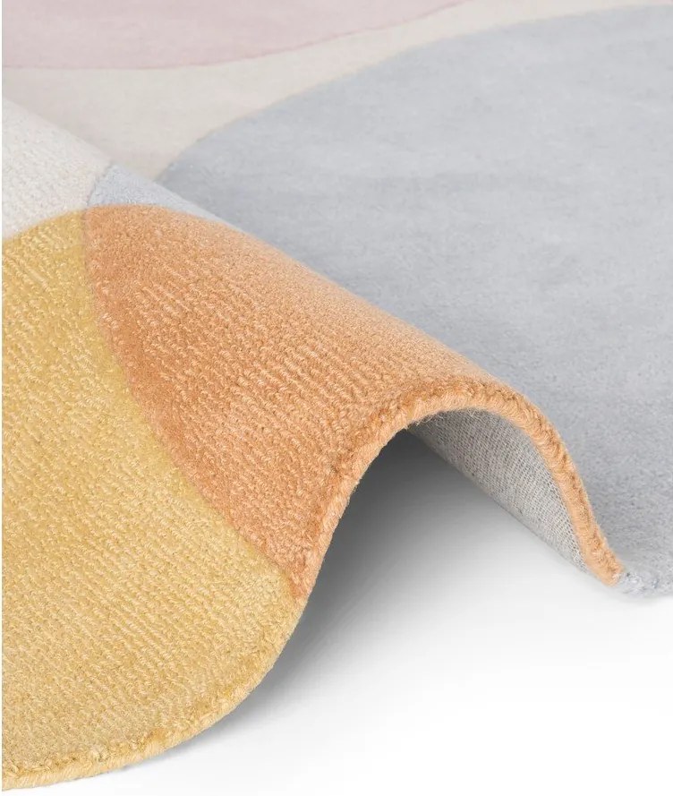 Wełniany okrągły dywan tkany ręcznie ø 160 cm Hackney Clarissa – Ted Baker