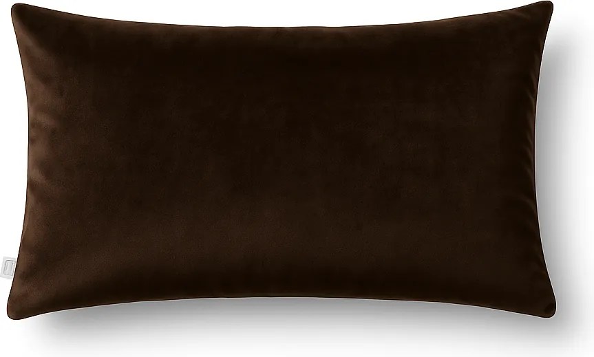 Brązowa, prostokątna poszewka na poduszkę Werona
