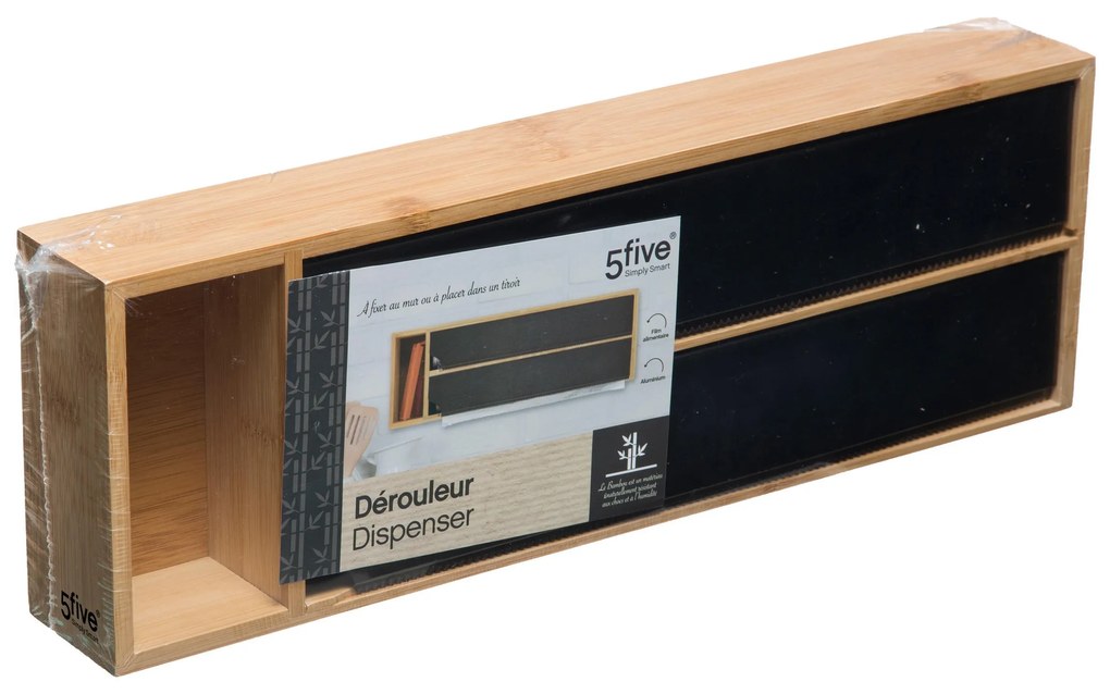 Organizer kuchenny na folię i papier do pieczenia BLACK BAMBOU