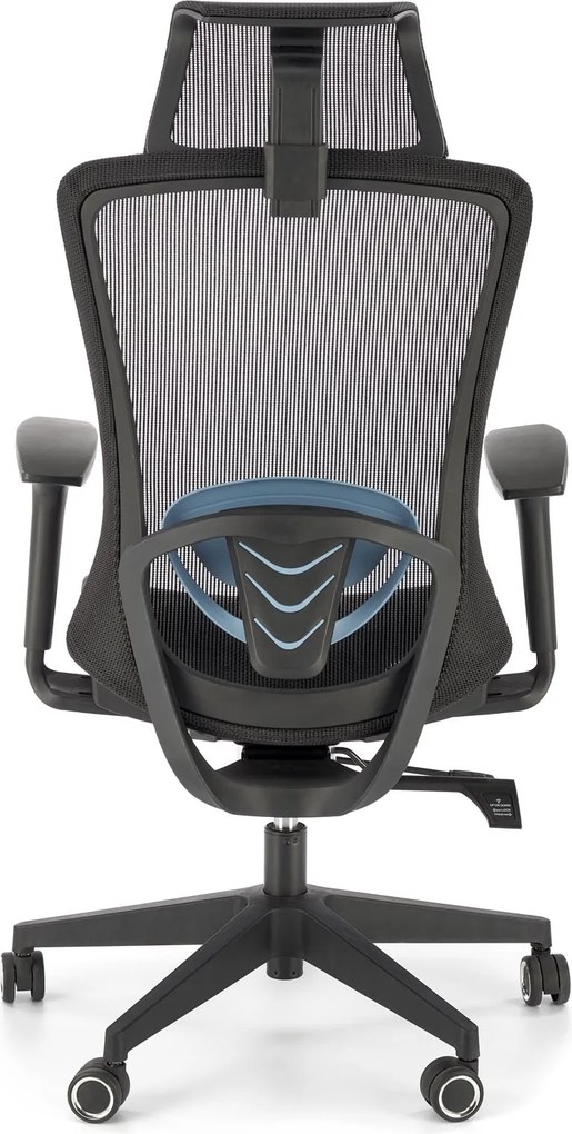 Ergonomiczne krzesło biurowe Goliat, zgodne z normą BHP