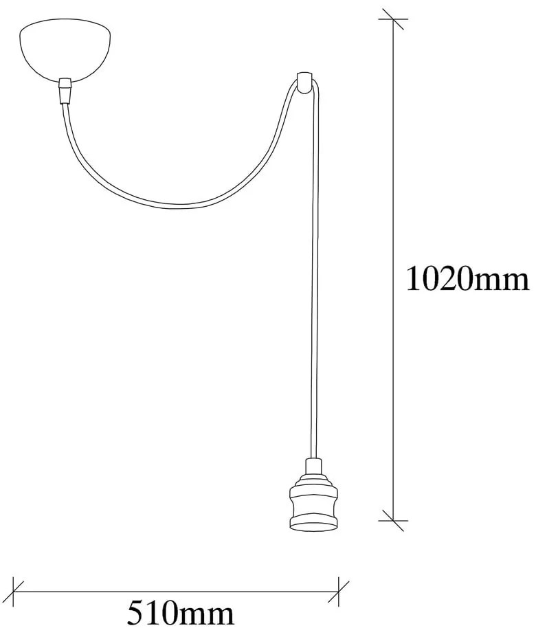 Lampa wisząca w kolorze brązu Opviq lights Kabluni