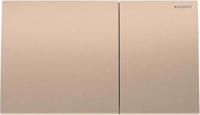 Geberit 115.622.QB.1 - Przycisk spłukujący Sigma70 25x14,6 cm szczotkowane różowe złoto