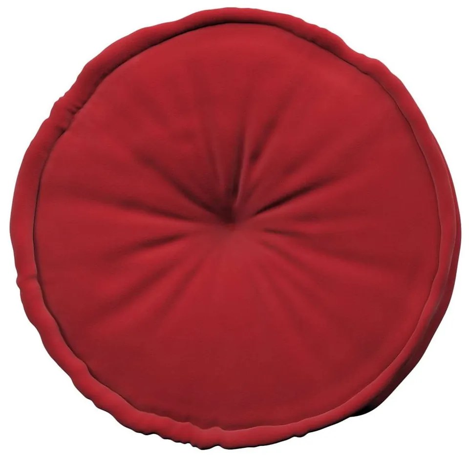Czerwony worek do siedzenia Posh Velvet – Yellow Tipi