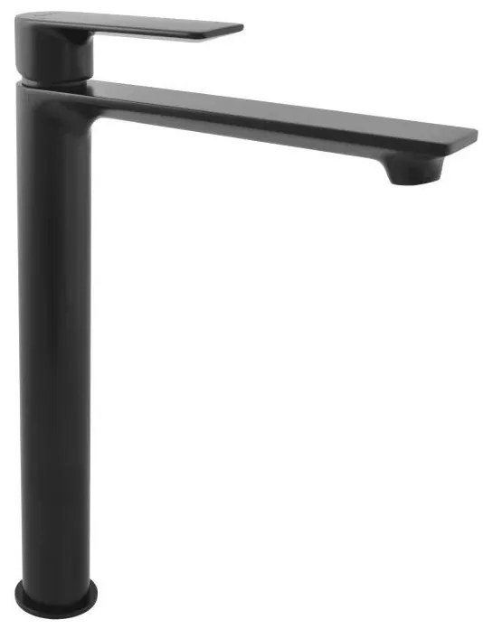 RAV Slezák NL130.0CMAT - Bateria umywalkowa NIL 31,2 cm, czarny mat