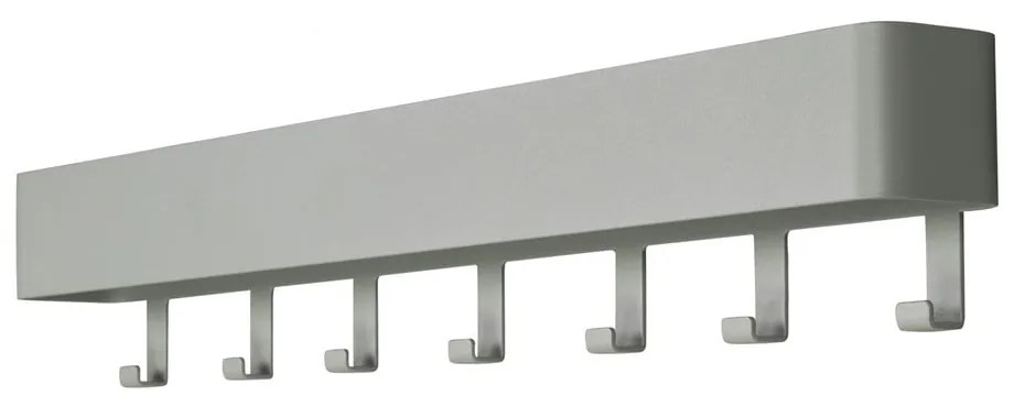 Szarozielony metalowy wieszak ścienny z półką 72 cm Dax Play – Spinder Design